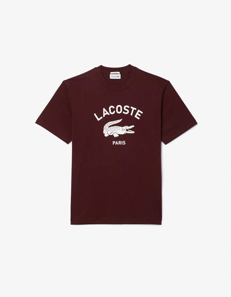 Signiature Print Cotton T-Shirt