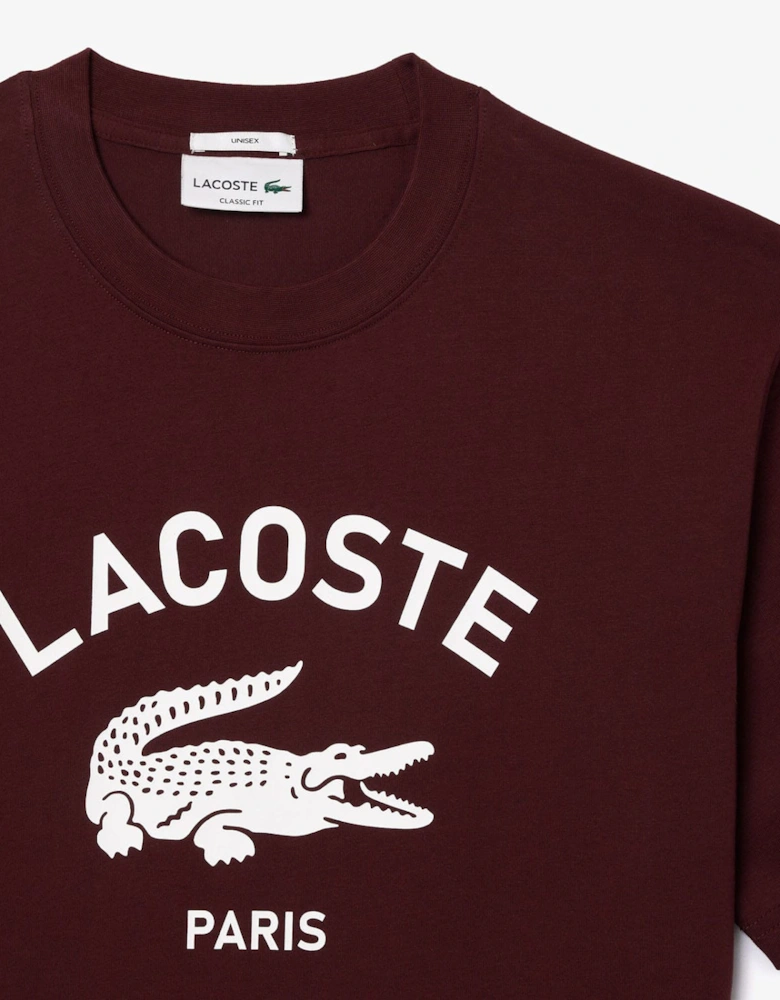 Signiature Print Cotton T-Shirt