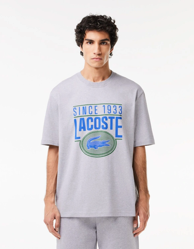 Loose Fit Heavy Cotton Printed T-Shirt
