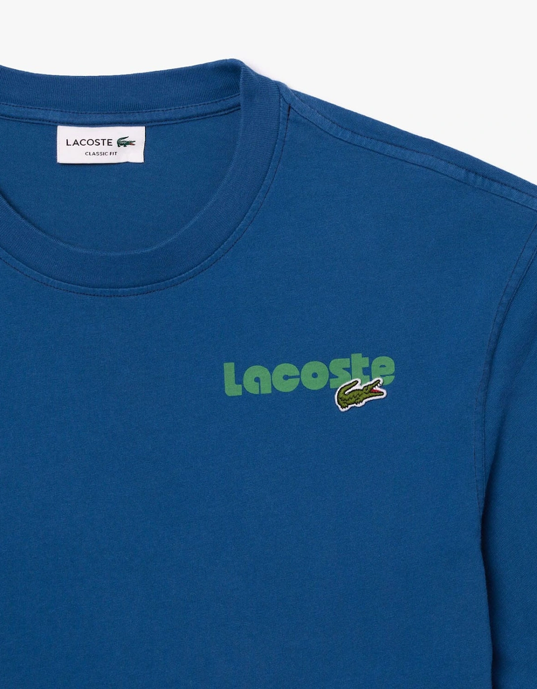Washed Effect Ombré Print T-Shirt