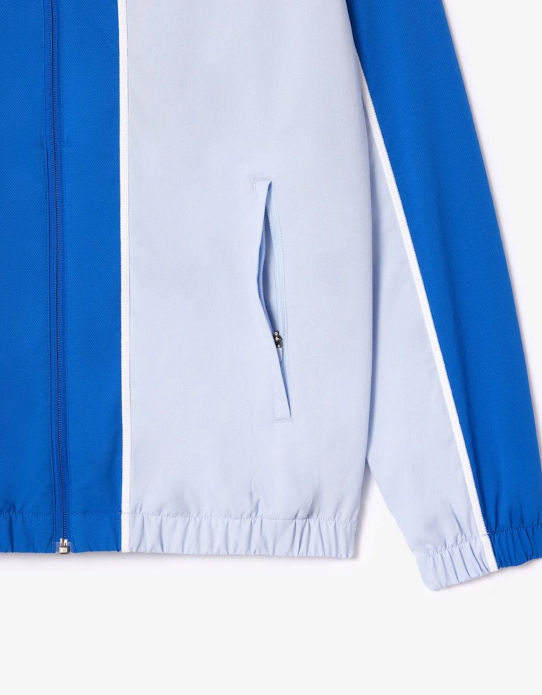 Colour-Block Tennis Tracksuit
