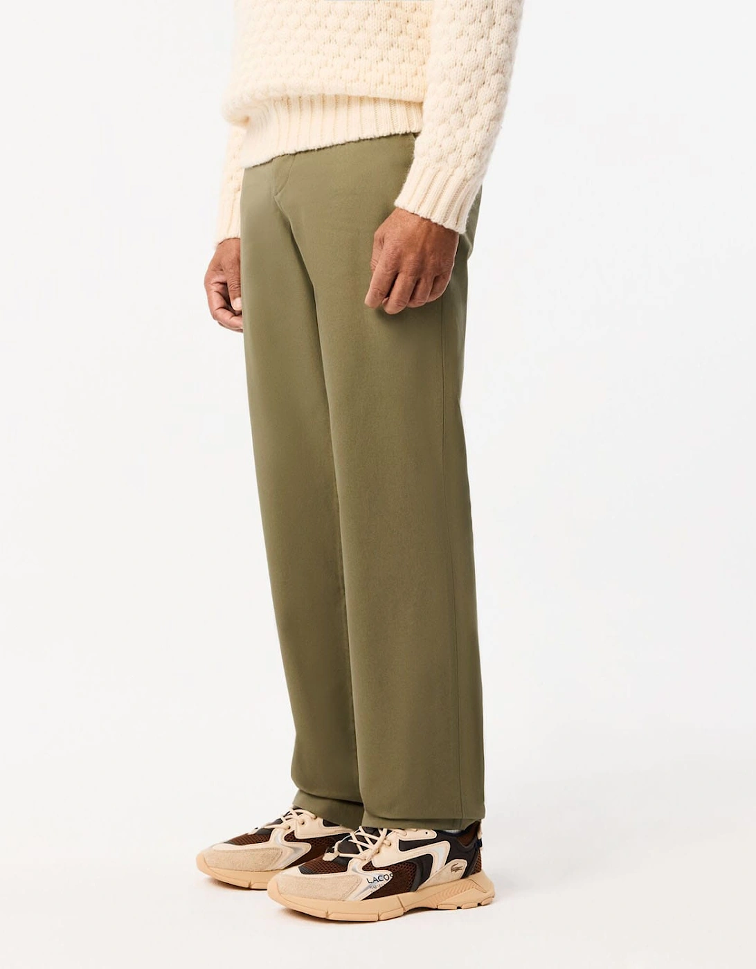 Straight Fit Cotton Twill Pants, 6 of 5