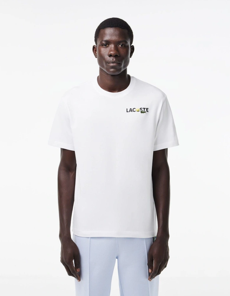 Heavy Cotton Print Back T-Shirt