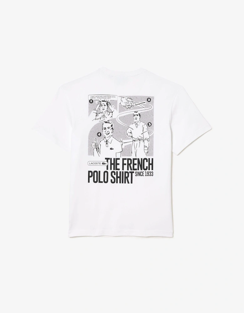 Heavy Cotton Print Back T-Shirt