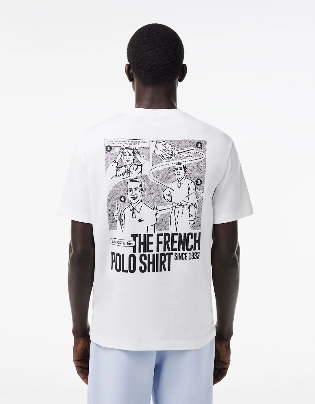 Heavy Cotton Print Back T-Shirt
