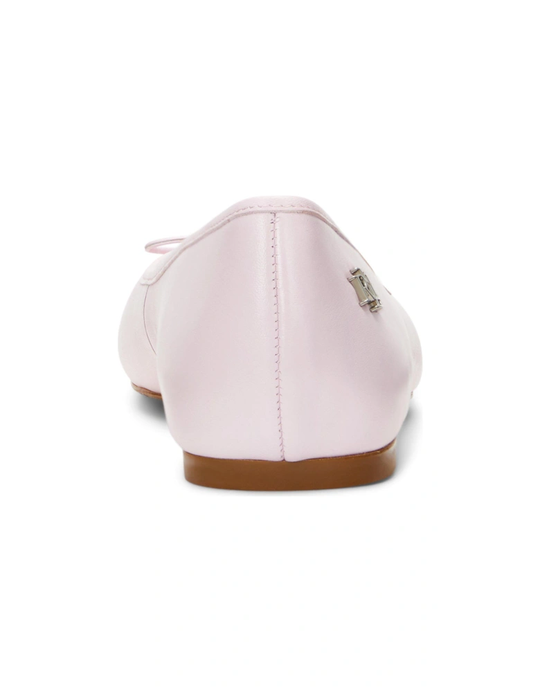 Jayna Leather Ballet Flat - Pink