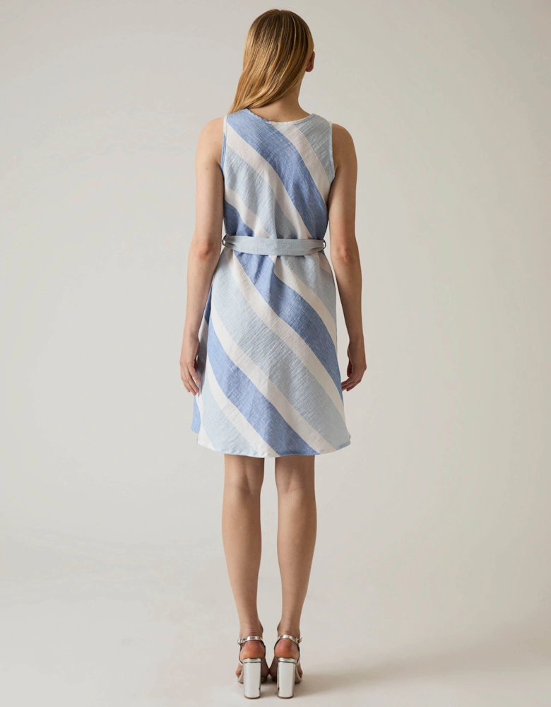 Striped Sleeveless Dress