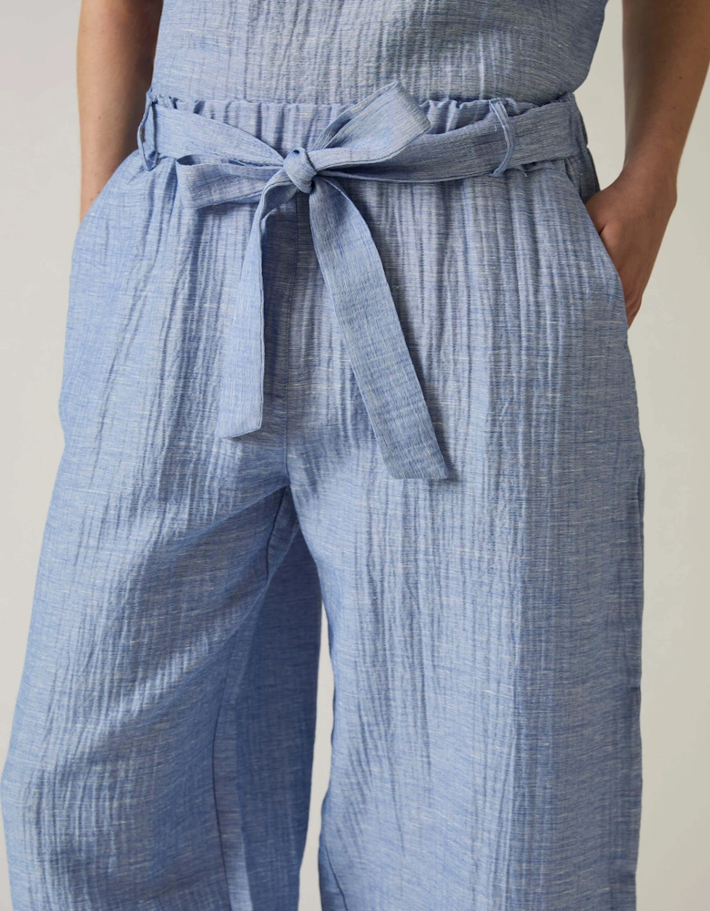 Belted Blue Trousers