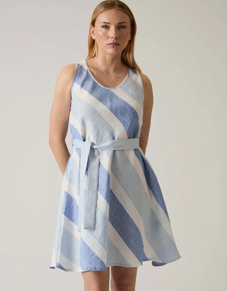 Striped Sleeveless Dress