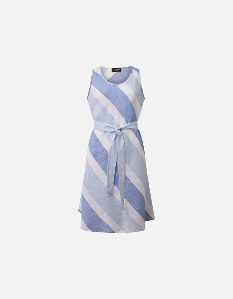 Striped Sleeveless Dress