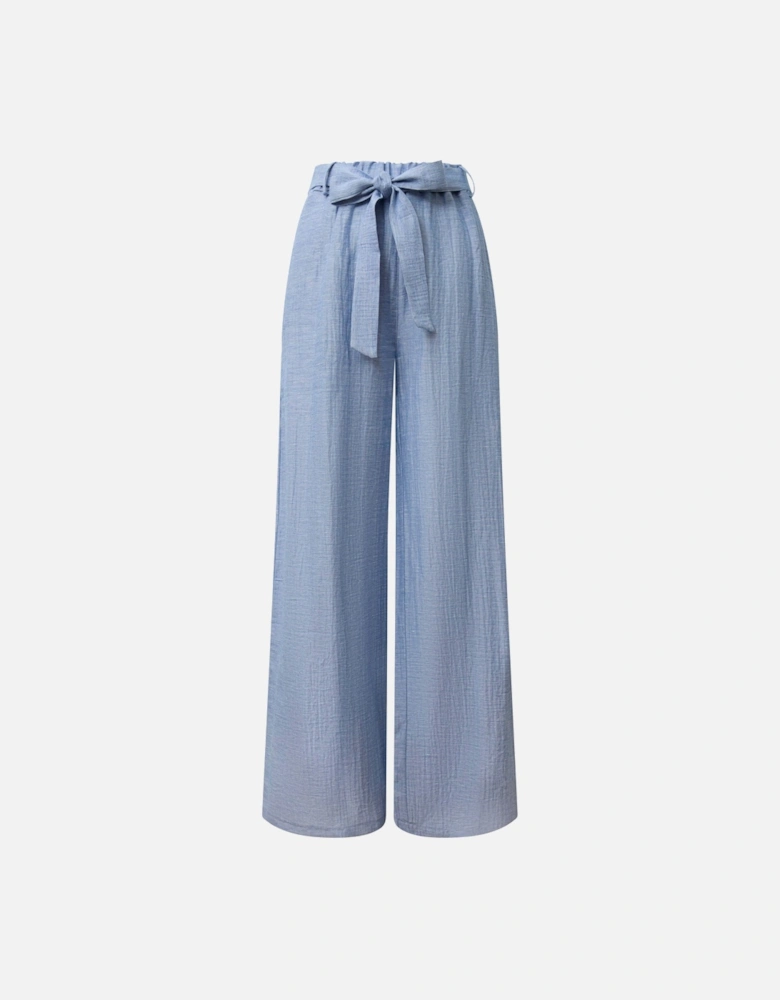 Belted Blue Trousers