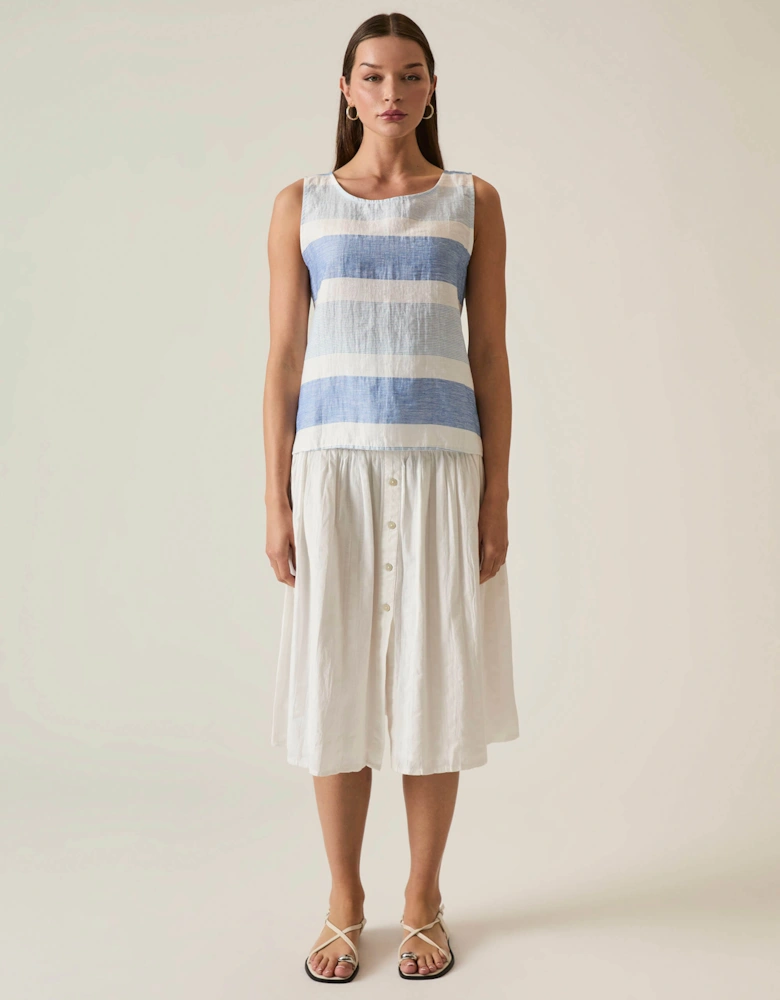 Striped Sleeveless Top