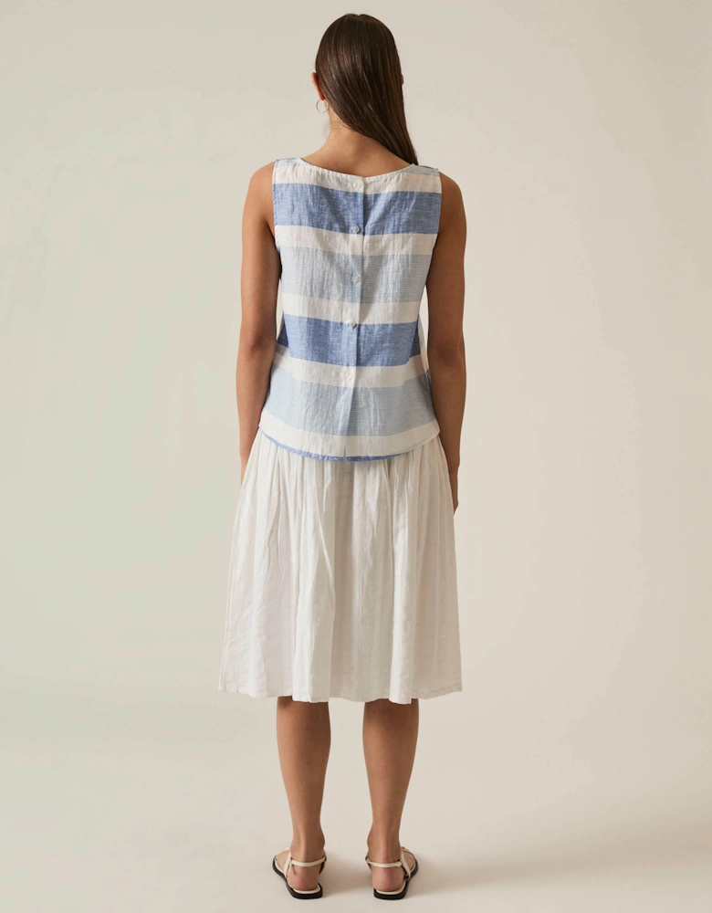 Striped Sleeveless Top