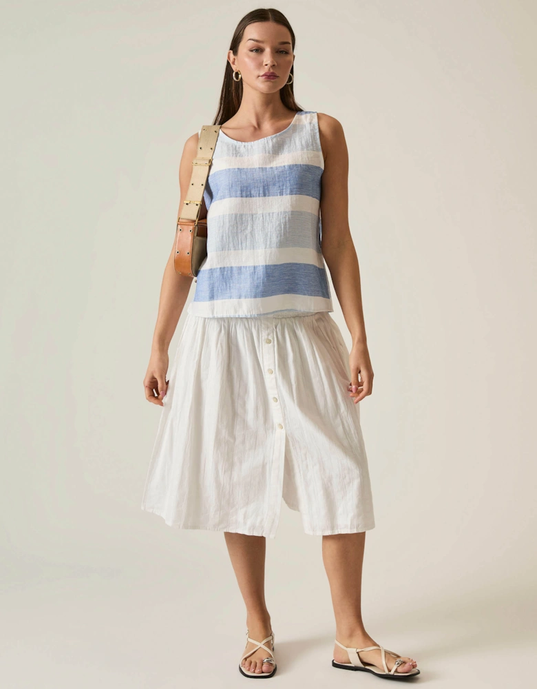 Striped Sleeveless Top