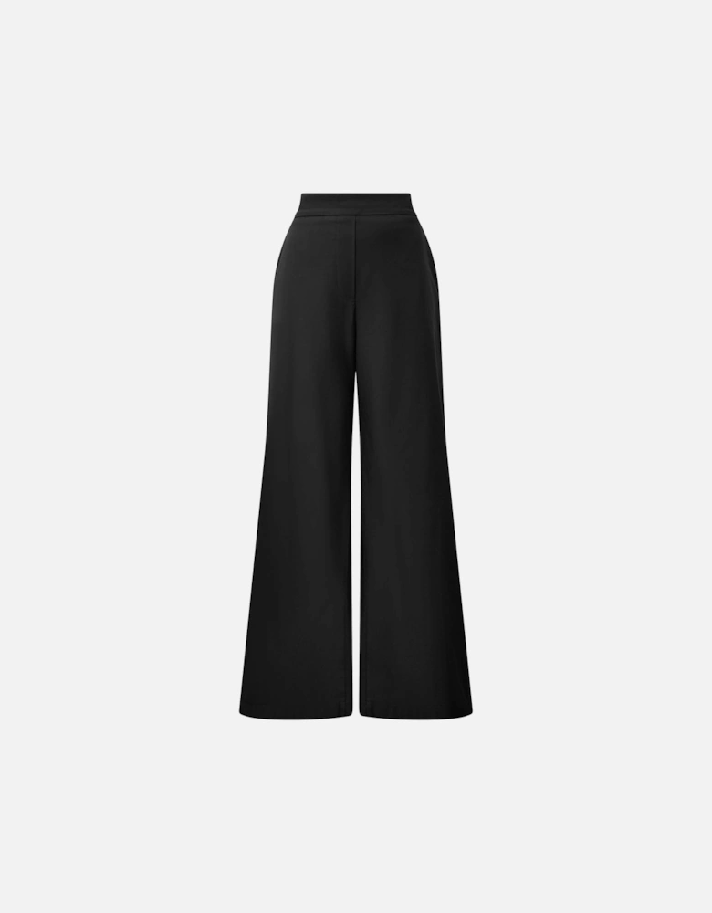 Cotton Black Trousers