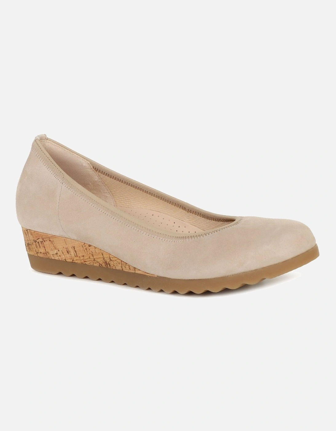 Epworth Womens Low Wedge Heeled Shoes, 7 of 6