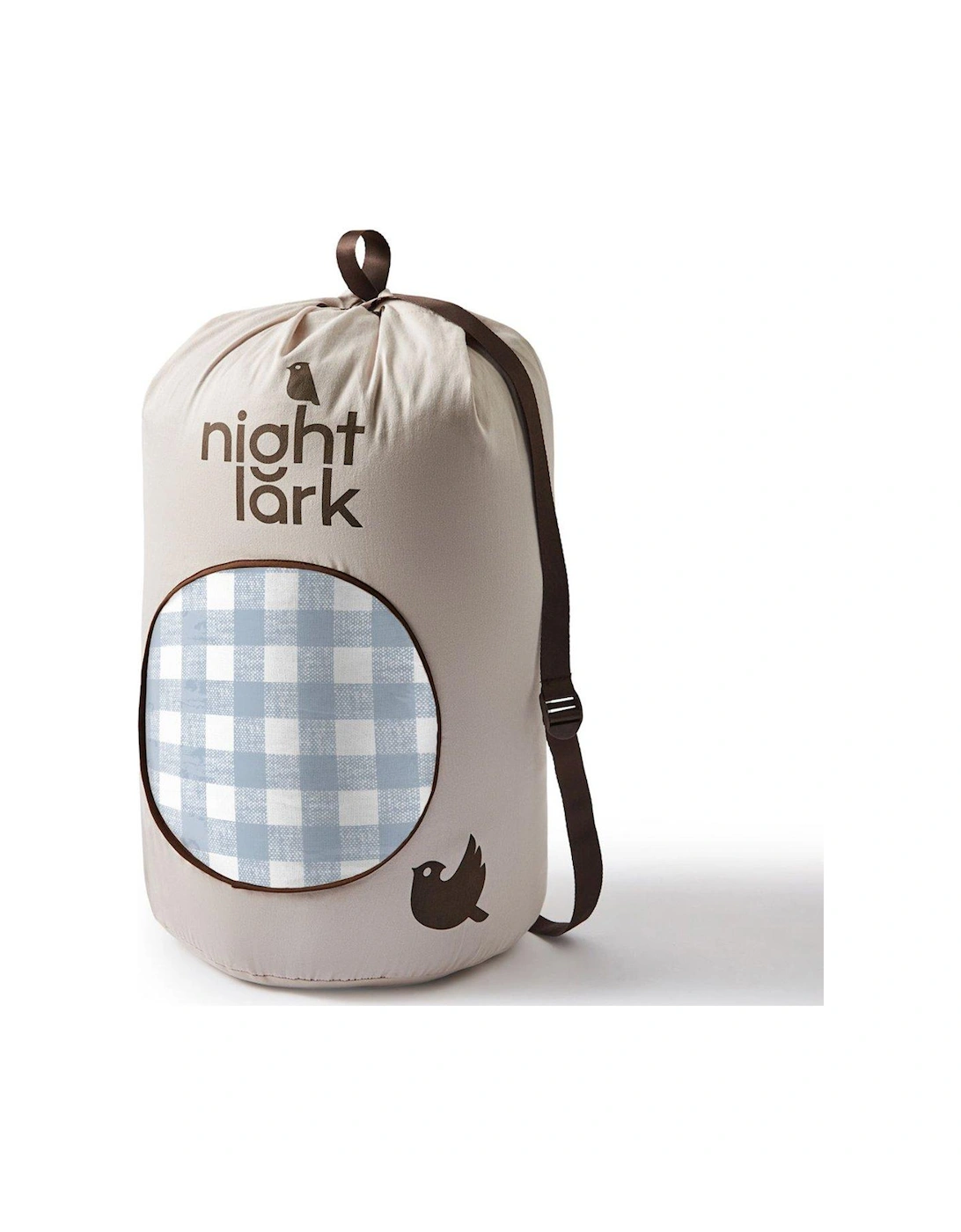 Gingham Blue 10.5 Tog Coverless Duvet Set