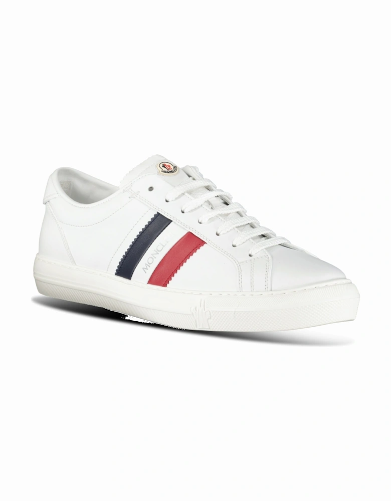 Monaco Leather Trainers White