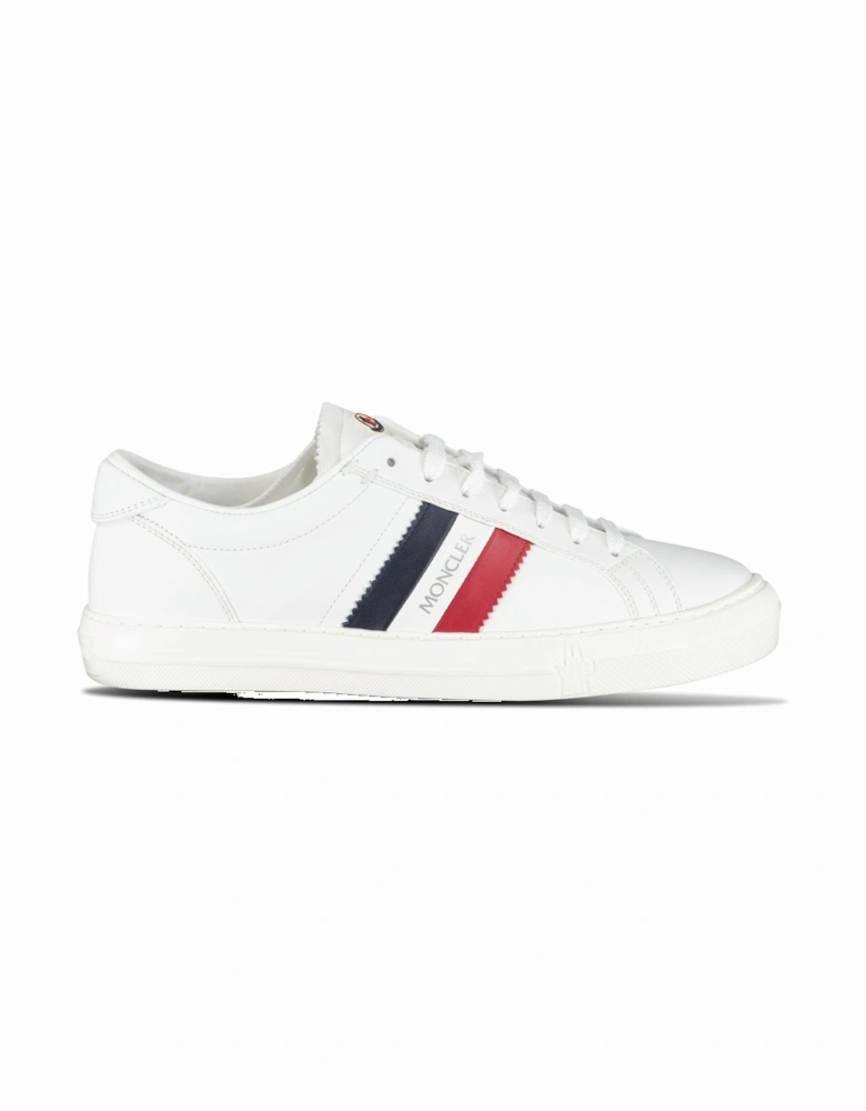 Monaco Leather Trainers White