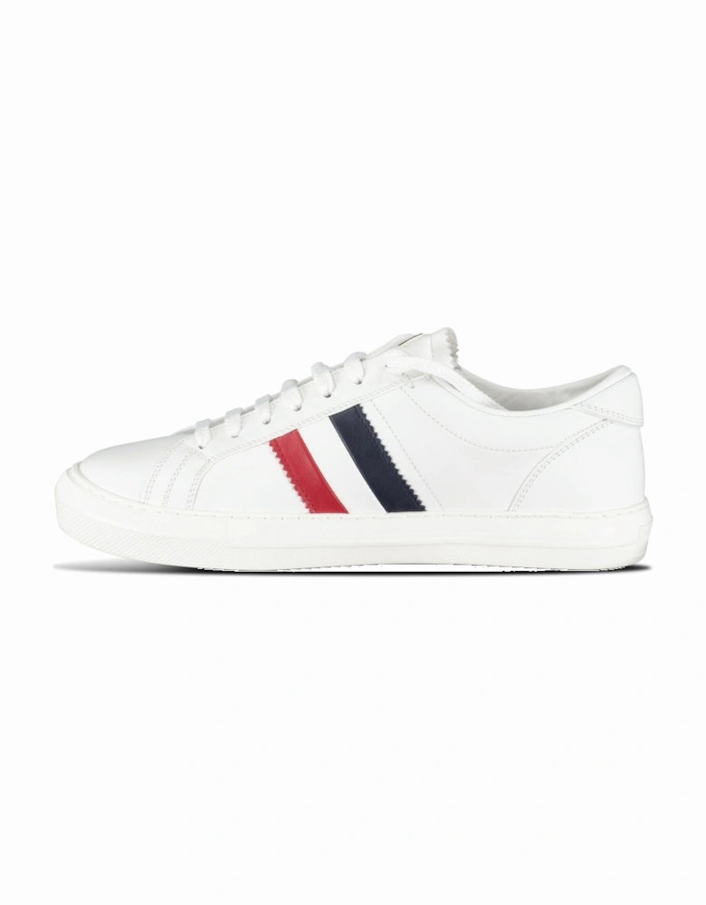Monaco Leather Trainers White