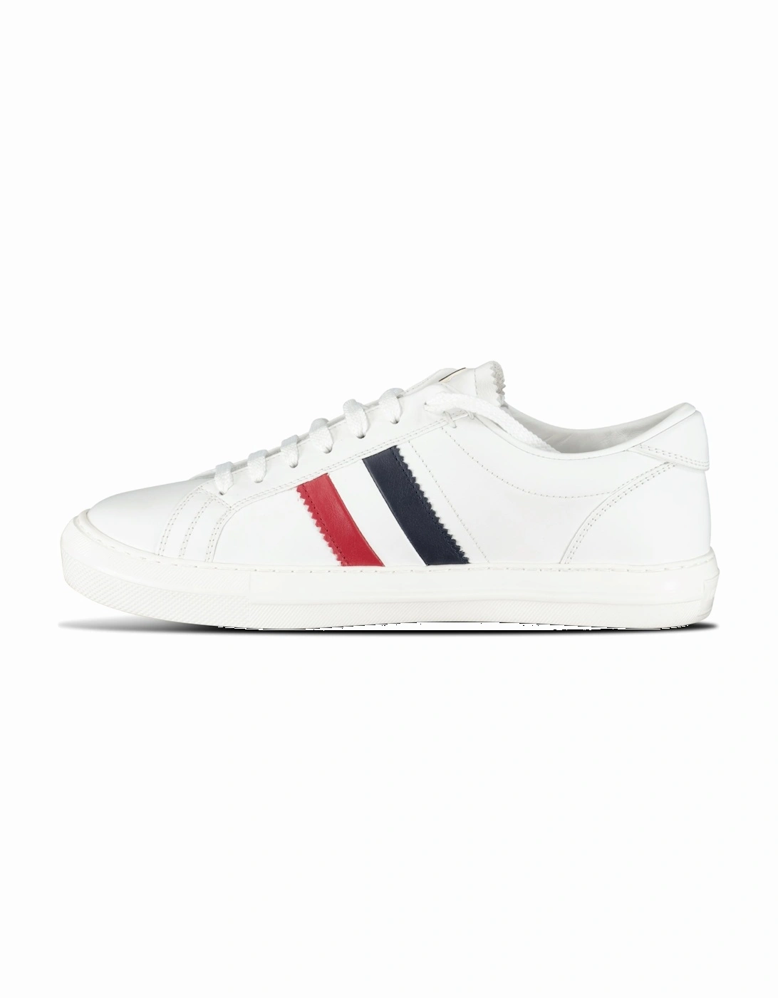 Monaco Leather Trainers White