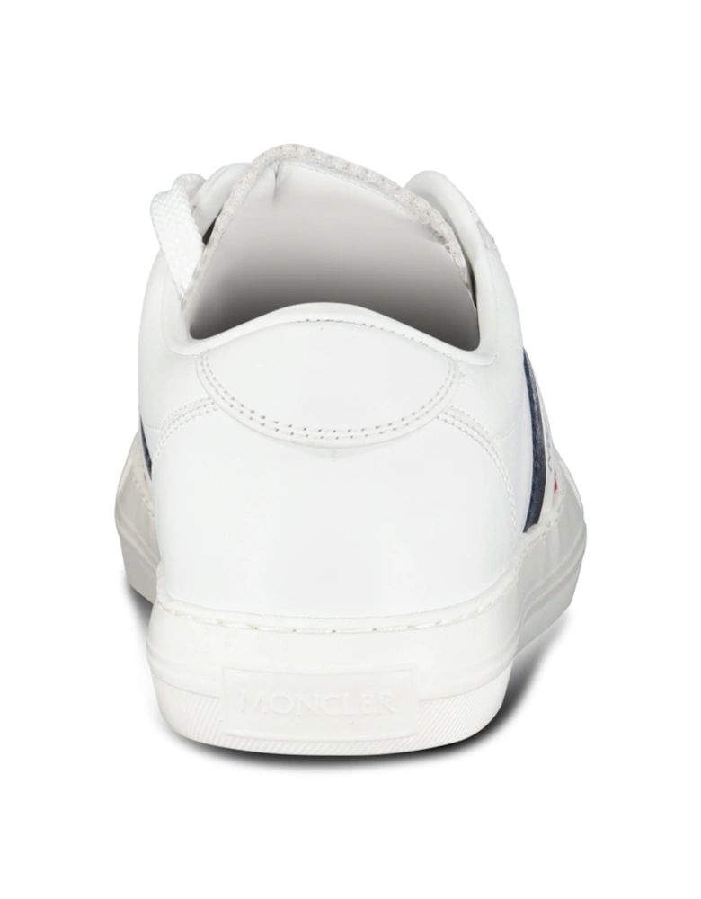 Monaco Leather Trainers White