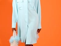 Blue Kate Shirt Dress