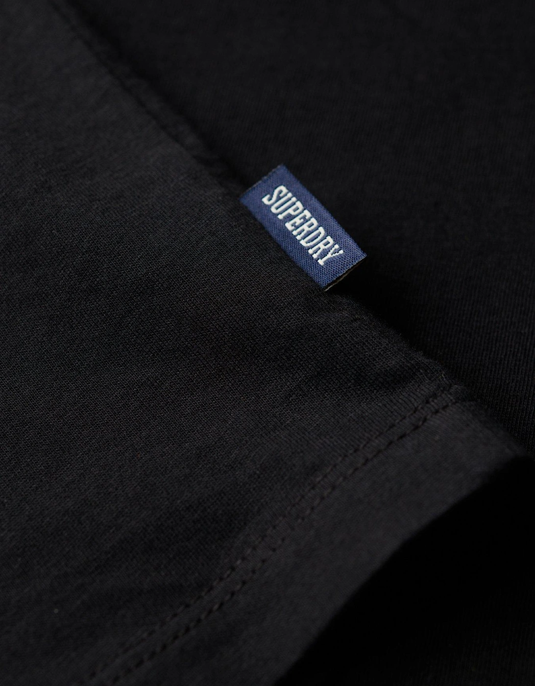Essential Logo Vest Top - Black