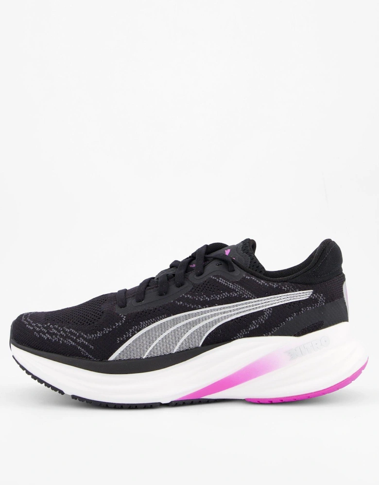 Womens Running Magnify Nitro 2 Trainers - Black-Pure Magenta