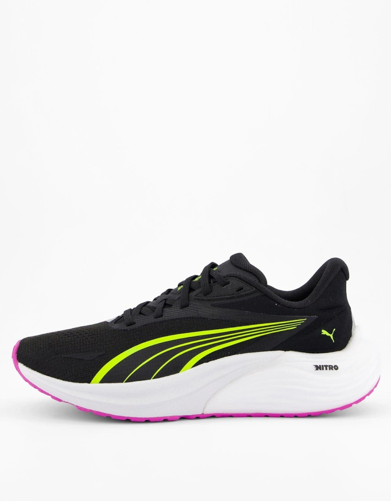 Womens Running Electrify Nitro 4 Trainers -  Black/Yellow Alert