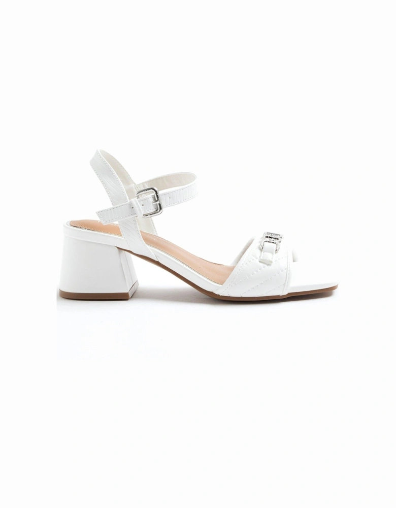 Snaffle Block Heel Sandals