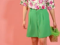 Sustainable Rose Petal Fibre Cropped Top