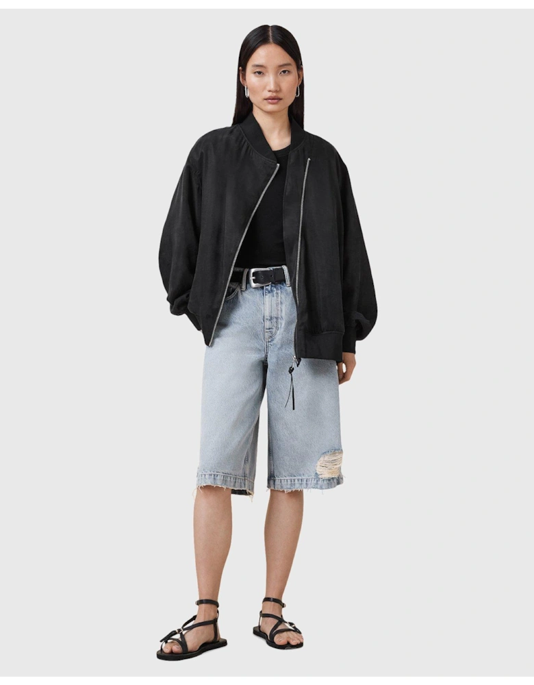 Avril Bomber Jacket - Black
