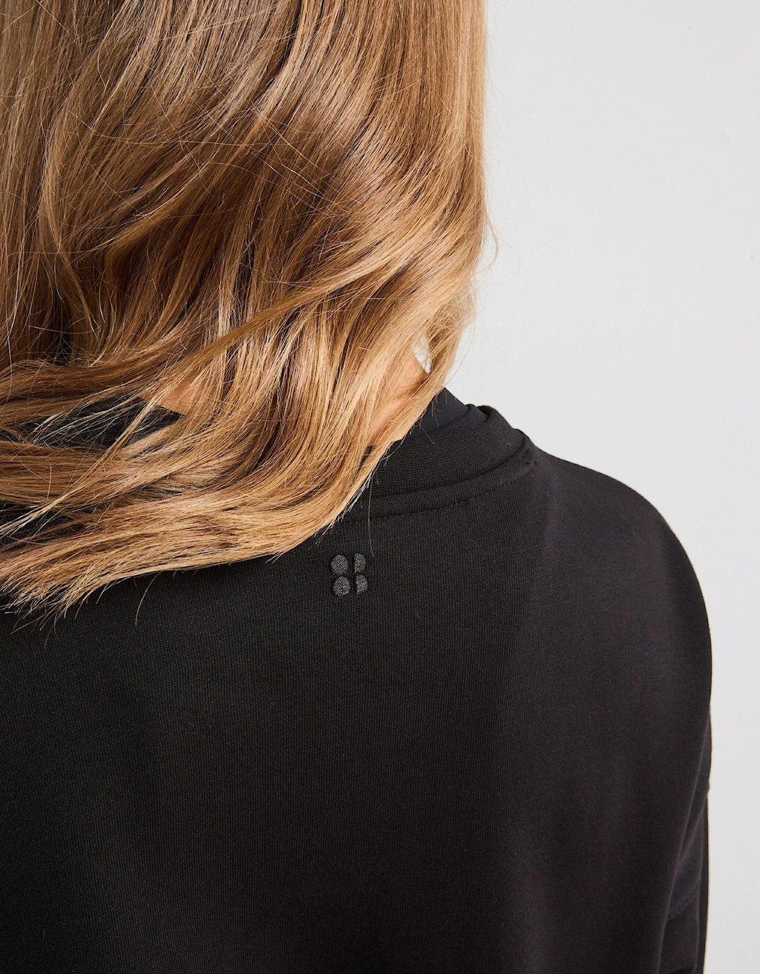 Womens Training After Class Longline Sweatshirt - Black