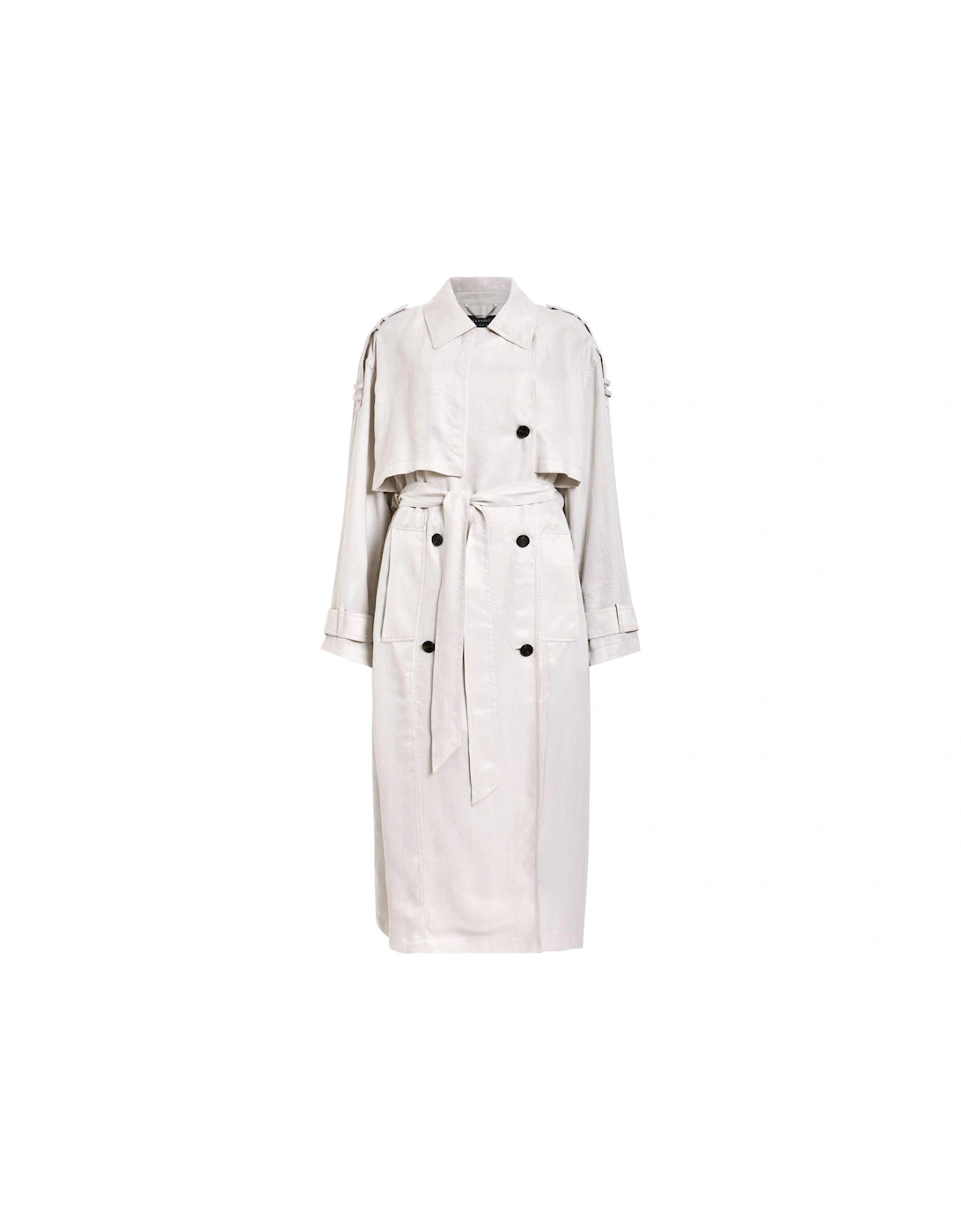 Linnie Trench Coat - White