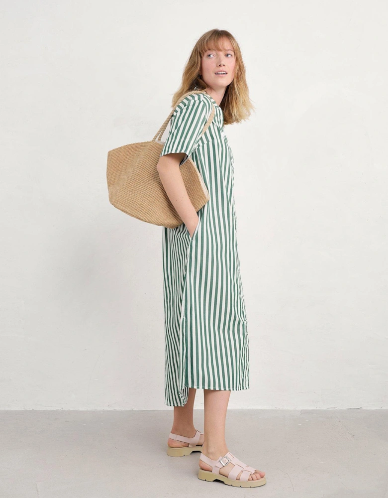 Harbour Movement Dress - Green