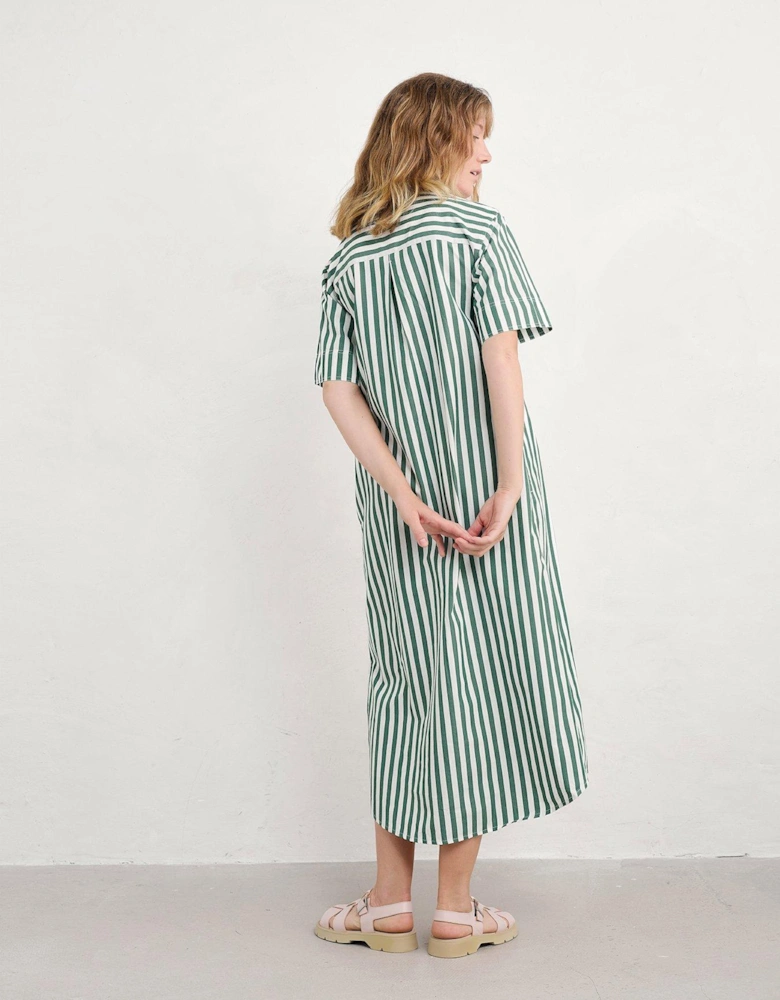 Harbour Movement Dress - Green