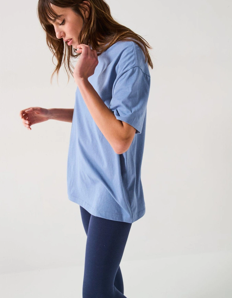 Essential Oversized T-Shirt - Blue