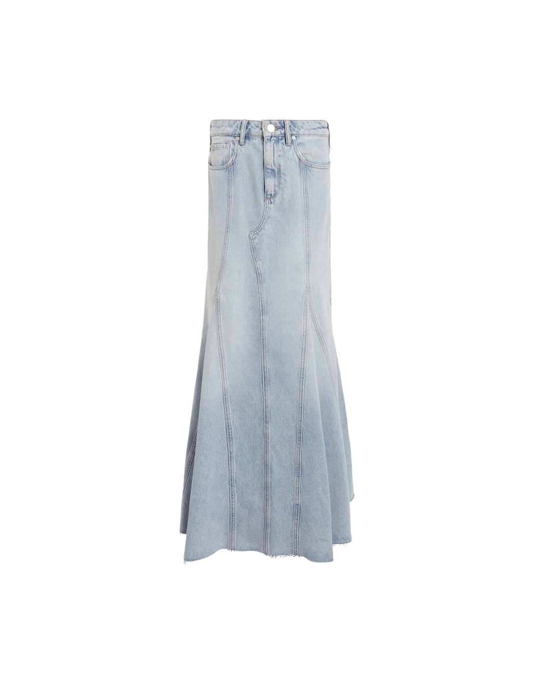 Alma Denim Skirt - Blue