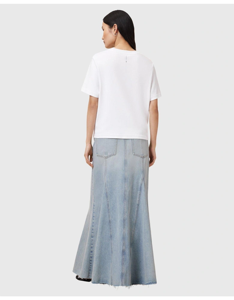Alma Denim Skirt - Blue