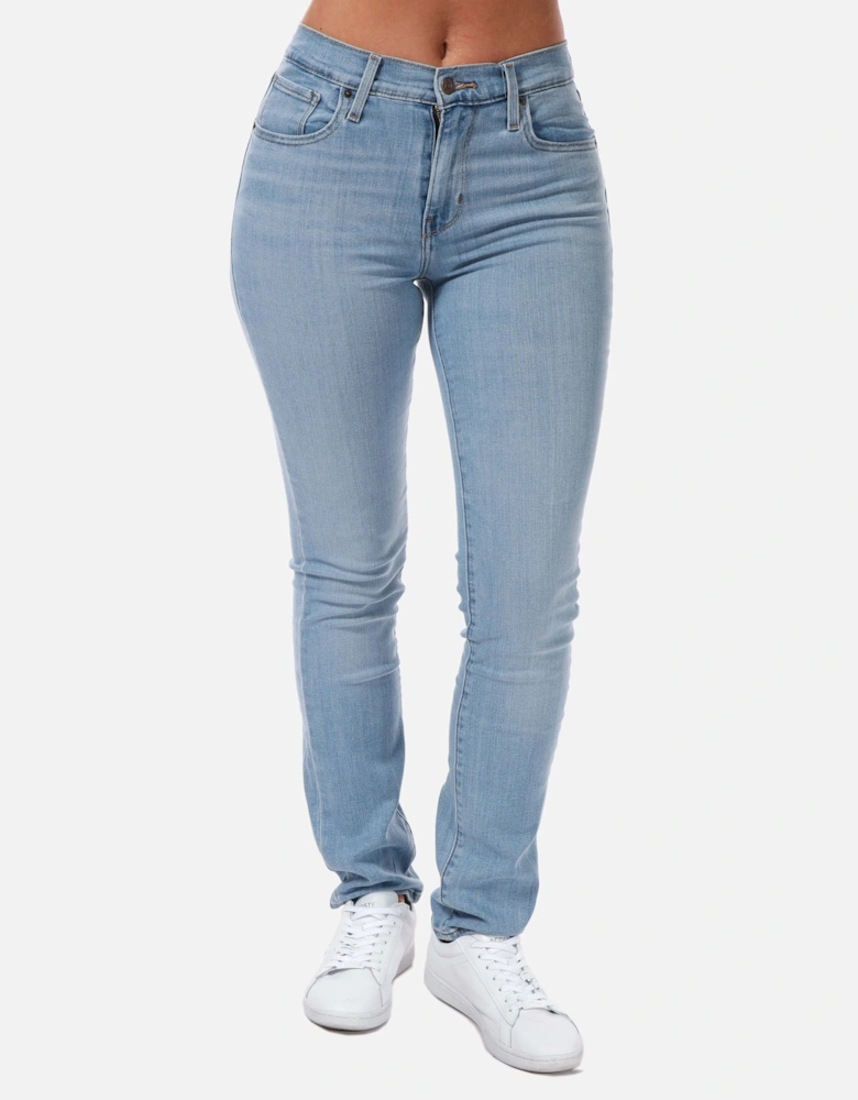 Womens 724 High Rise Straight Jeans