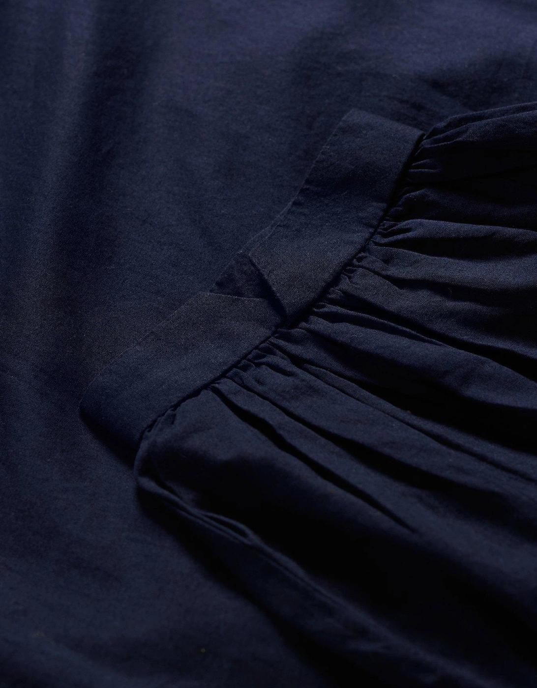 Earth Colours Dress - Navy