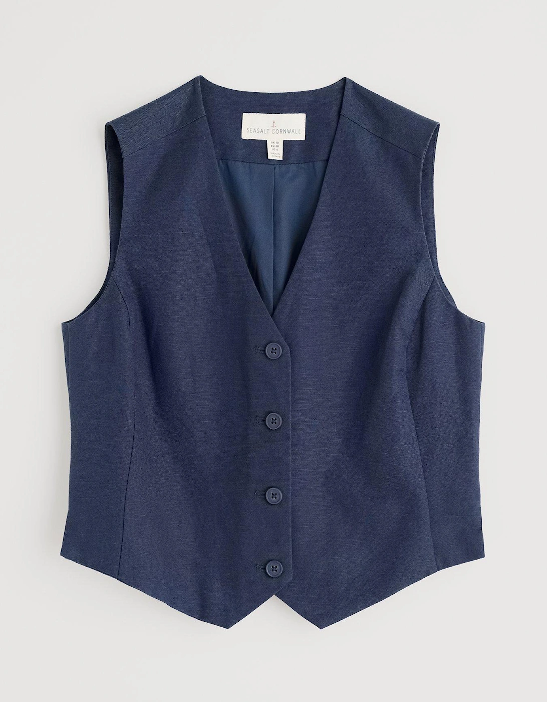 Erica Waistcoat - Navy