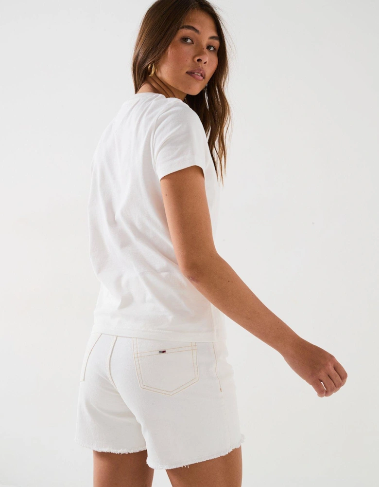 Bubble Logo T-Shirt - White
