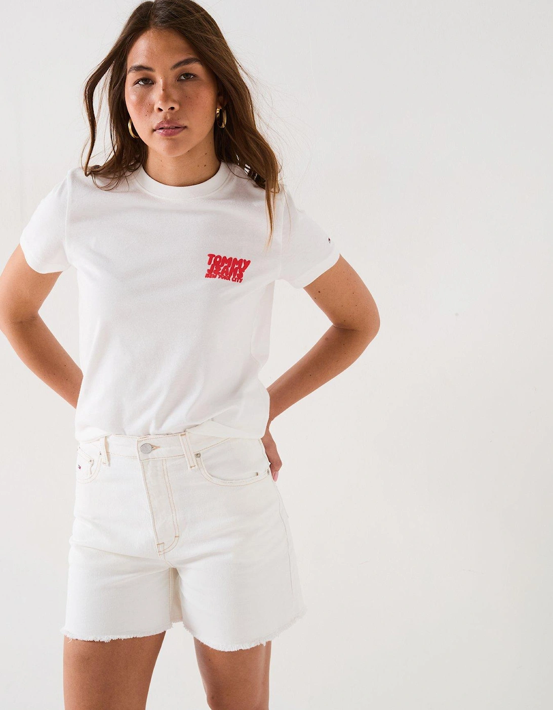 Bubble Logo T-Shirt - White