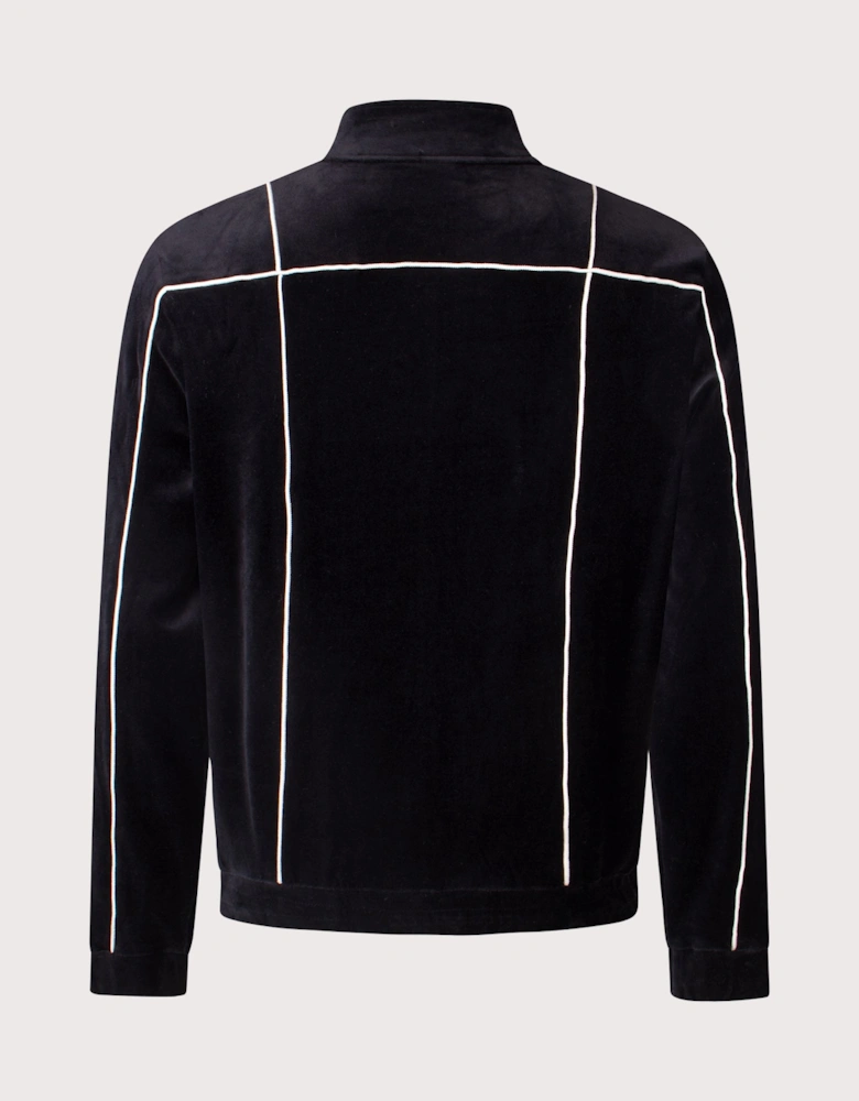 Nichols Velour Track Top