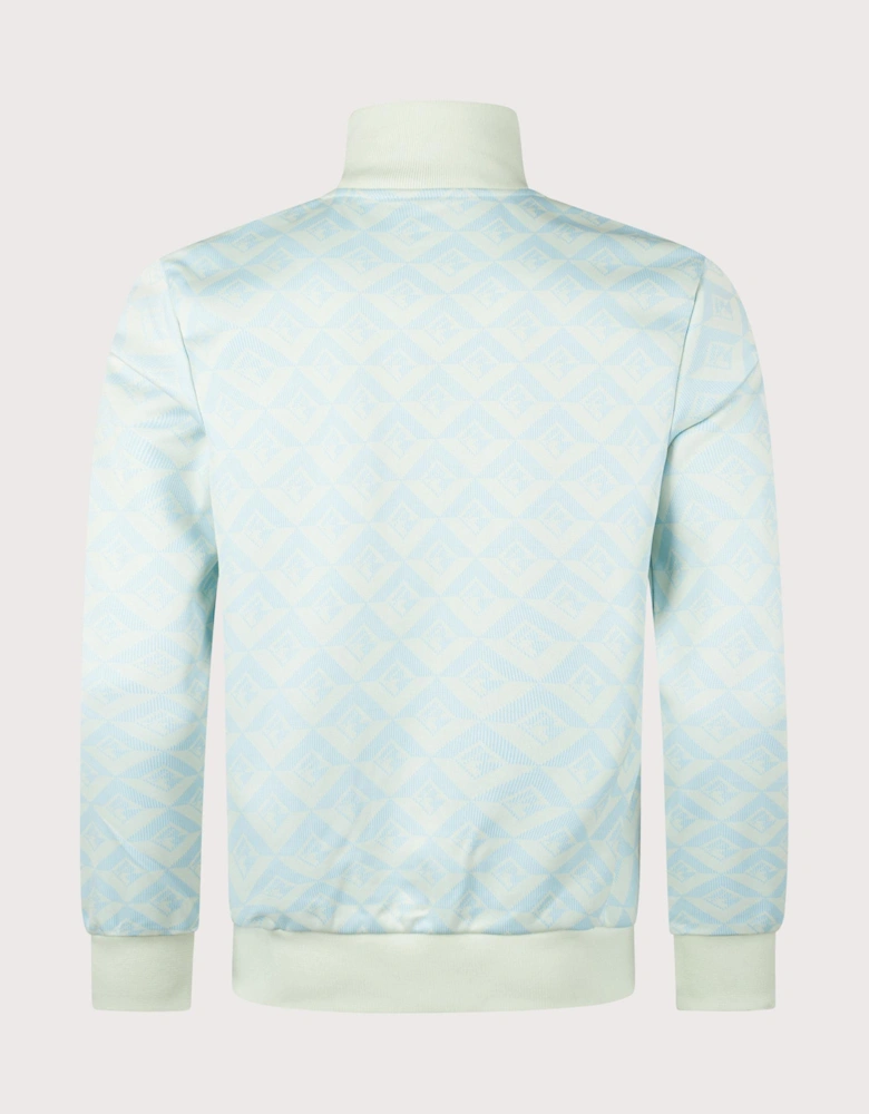 Hank Jacquard Geo Track Top