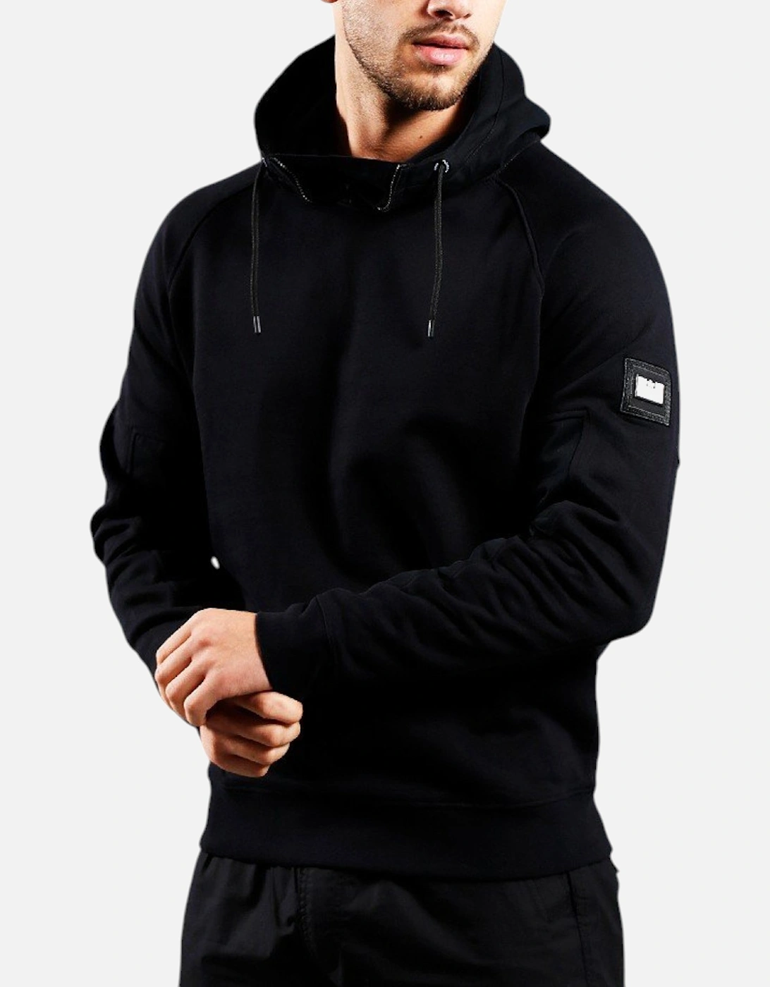 Sofia Mens Hoodie Long Sleeve Fleece Pullover Sleeve Panel Hood, 7 of 6