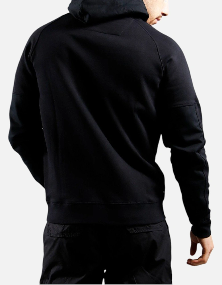 Sofia Mens Hoodie Long Sleeve Fleece Pullover Sleeve Panel Hood