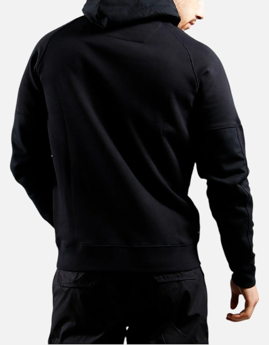 Sofia Mens Hoodie Long Sleeve Fleece Pullover Sleeve Panel Hood